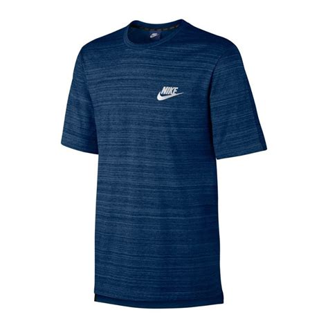 nike shirt advance 15 ss top knit blaugrün weiß|nike sportswear advance 15 short sleeve knit top .